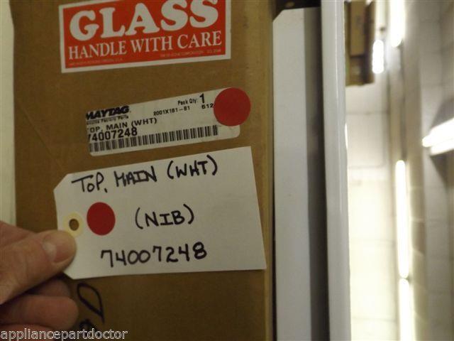 Maytag Stove 74007248 Top, Main (wht) (NIB) NEW IN BOX Maytag Stove 74007248 Top, Main (wht) (NIB) NEW IN BOX